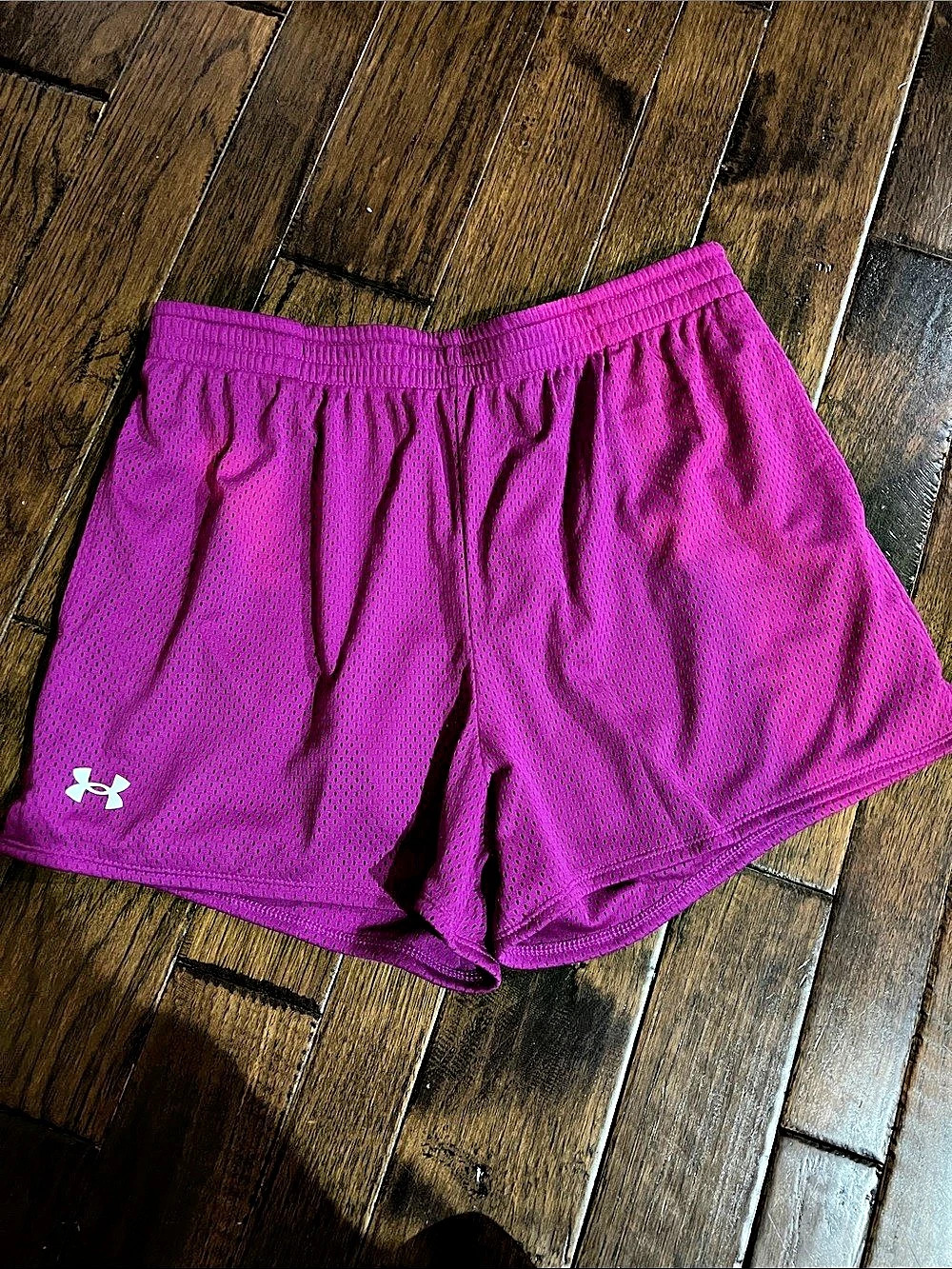 Under Armour Play Up Shorts Athletic Shorts Fushia Medium